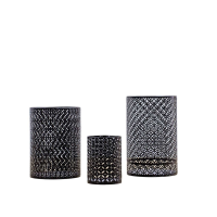 Hurricane Lamp Set of 3