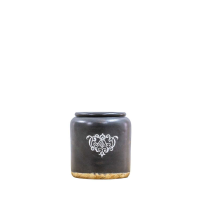 Winchester Vase Wide Grey