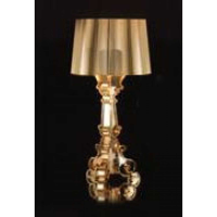 Gold Acrylic Table Lamp Large