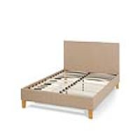 Sophia 135Cm Upholstered Wholemeal