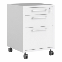 Prima Mobile file cabinet in White