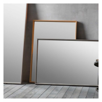 Traditional Oak Frame Bedroom Rectangular Wall Mirror 104.5 x 74cm