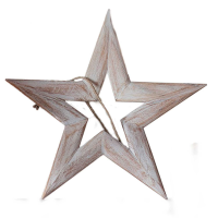 White Priola Wooden Star White 315x10x300mm