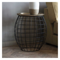 Side Table Antique Gold