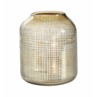 Mesh Cut Candle Holder Large