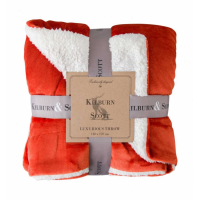Sherpa Throw Burnt Orange