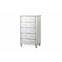 Rosa Tall Chest 5 Drawer