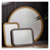 Vintage Style Antique Brass And Golden Round Large Wall Mirror 100cm Diameter