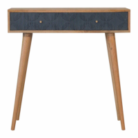 In1522 Milan Black Console Table