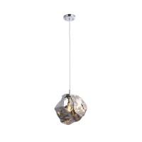 Rock 1 Pendant Light Chrome