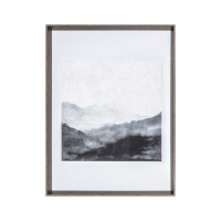 Valley Abstract Print Framed Art