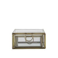 Brass Amari Box Brass Set of 2