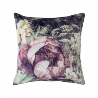 Flora Cushion Silver