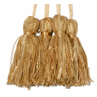 Gold Tassel Set Of 4 Pcs
