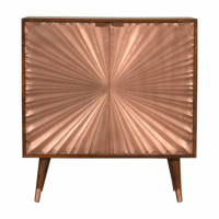 In1545 Manila Rose Gold Cabinet