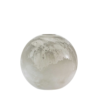 Grey Misty Vase Frosted Grey