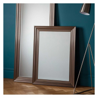 Rectangle Pewter Mirror
