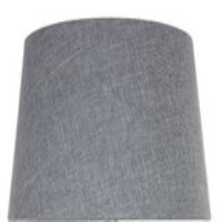 Grey Linen 13 Inch Empire Shade (dual Fitting)