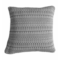 Fairisle Cushion Grey