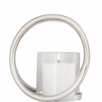 Value 20cm Double Ring Pillar Candle Holder