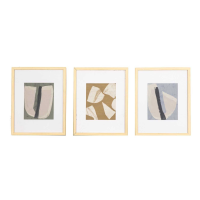 Textured Abstract Art Set of 3