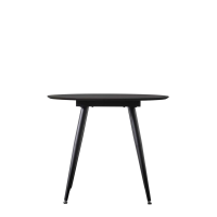 Astley Round Dining Table Black