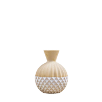 White Ramona Vase White Large