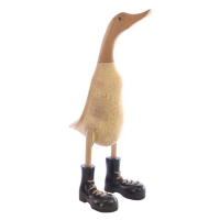 Medium Duck With Black Boots