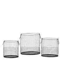 Wire Baskets Set of 3