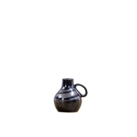 Vase Black Brown Small