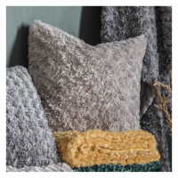 Faux Fur Cushion Taupe