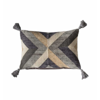 Tassel Cushion Grey