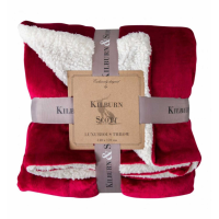 Sherpa Throw Red