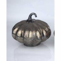 The Lustre Collection Decorative Grey Pumpkin