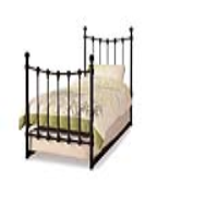 Marseille 90 Cm Black Bed And Guest Bed