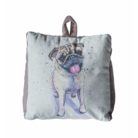 Watercolour Doorstop Silver