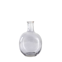 Grey Burwell Bottle Vase Grey Small