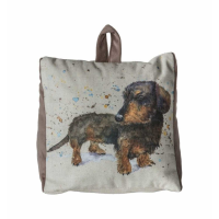 Watercolour Doorstop Silver