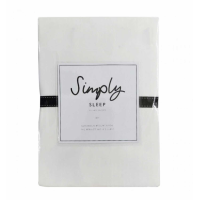 Sheet 500tc White Single