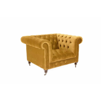 Darby 1 Seater Mustard