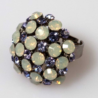 Violet Big Ball Ring