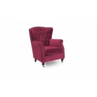 Darby Wingback Chair Berry