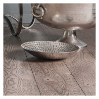 Hammer Round Bowl Silver
