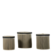 Laundry Basket Set of 3 Seagrass