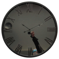 Marston Mirrored Wall Clock