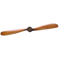 Vintage Style Wooden Decorative Wall Hanging Aeroplane Propeller 190cm