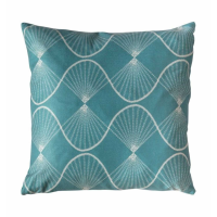 Cushion Teal Grey