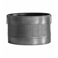 Planter Small Nickel Antique