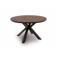 Vanya Round Dining Table Light Brown 1300