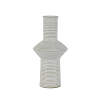 White Athena Vase Porcelain Large